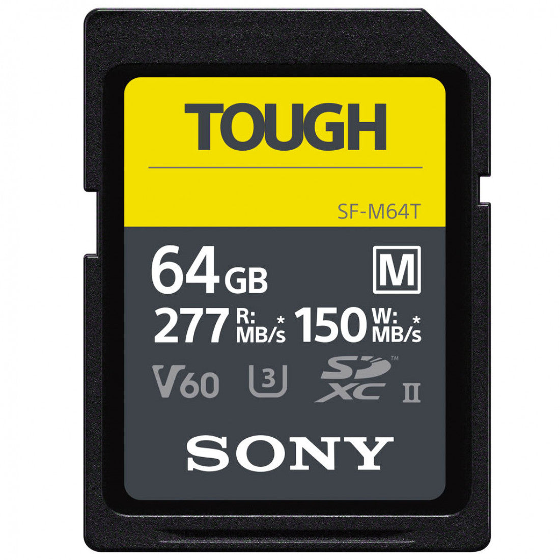 Tarjeta Sony SF-M64T Tough Series UHS-II SDXC de 64 GB