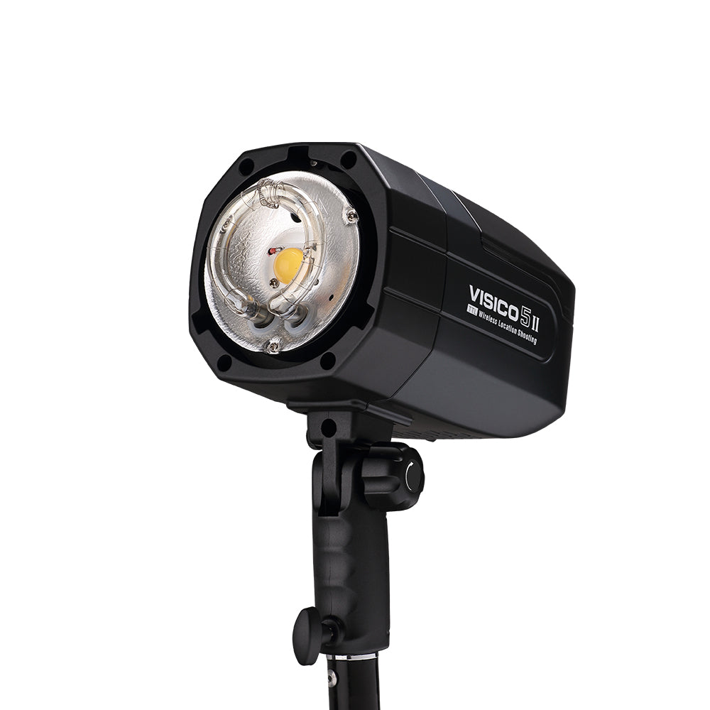 Flash De Estudio A Batería Visico 5 II - 400W TTL Y HSS
