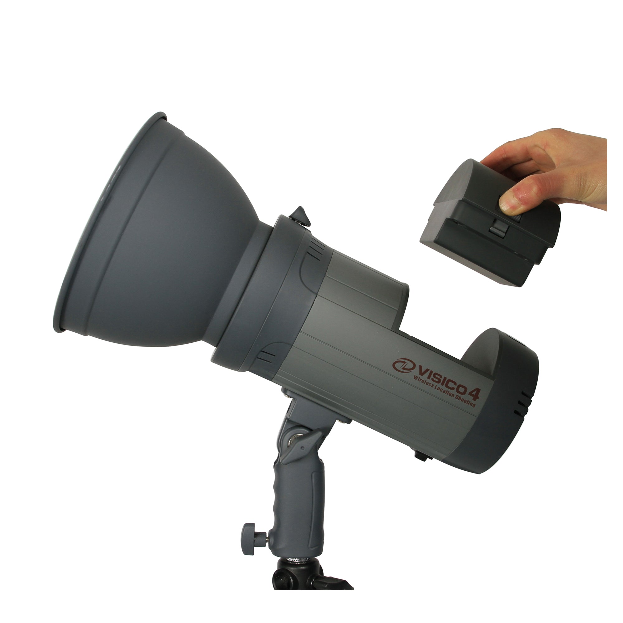 Flash De Estudio A Batería Visico 4 - 300W
