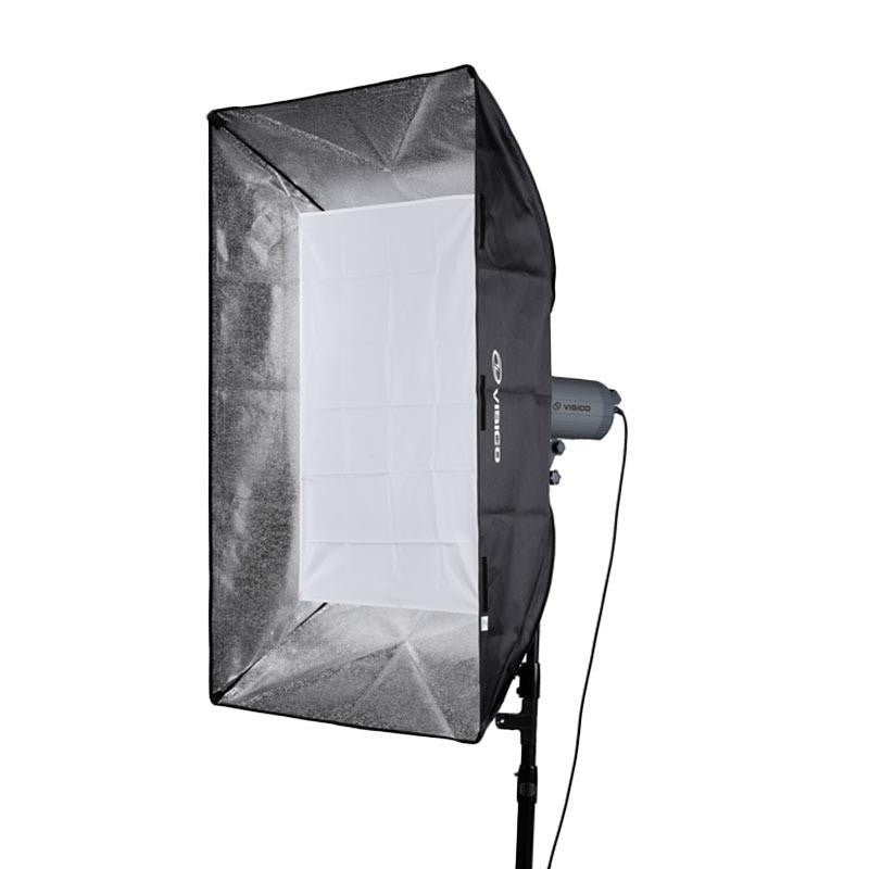 SoftBox Visico 60x90cm Con Grilla - Montura Bowens