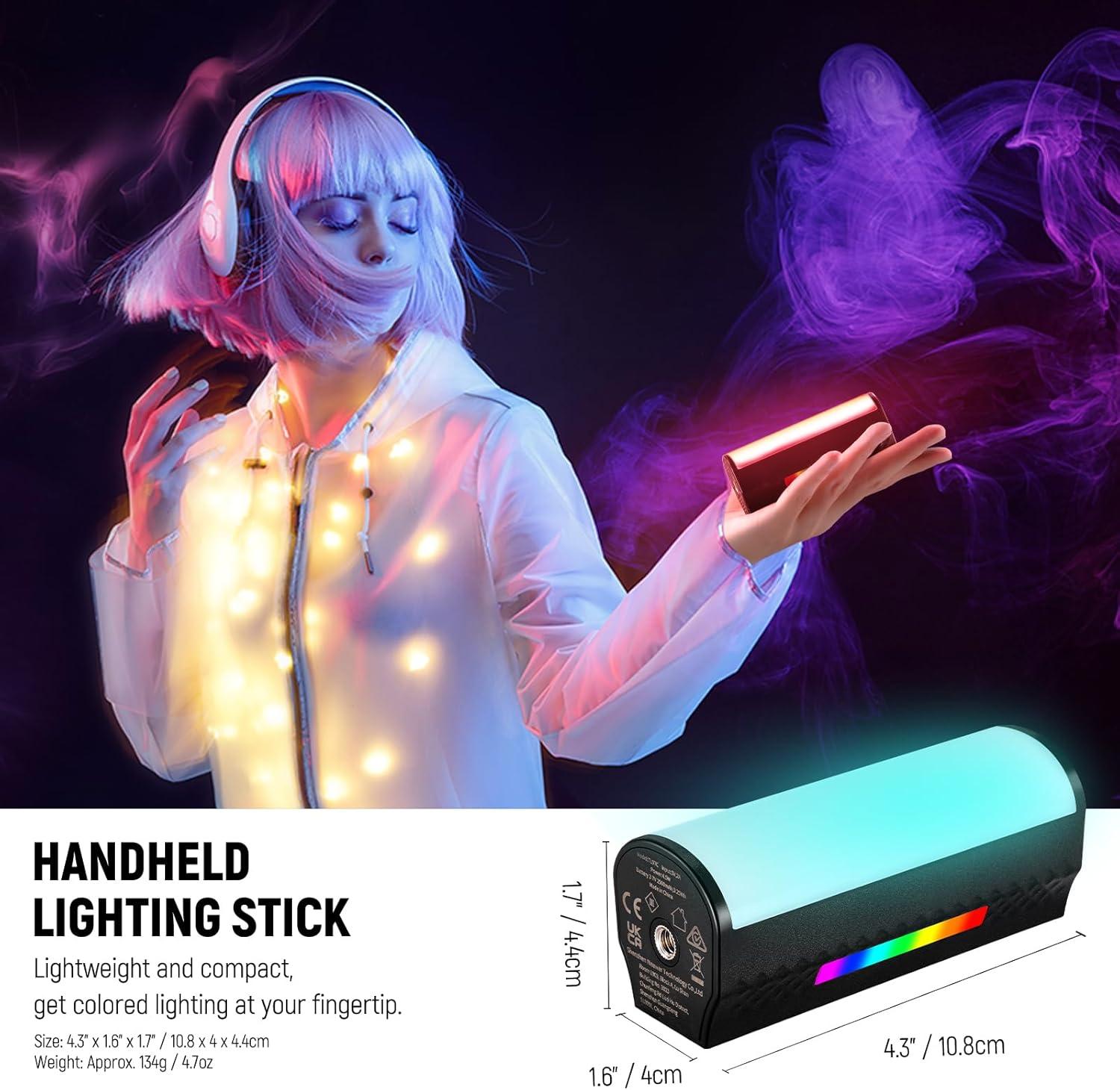Barra RGB Magnética Neewer TL97C Portátil con Control App