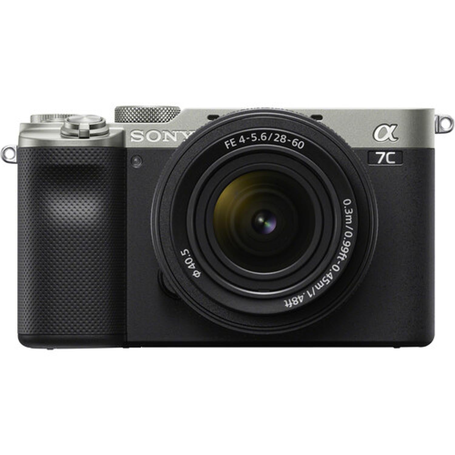 Cámara Mirrorless Sony A7C + Lente 28-60mm - Silver