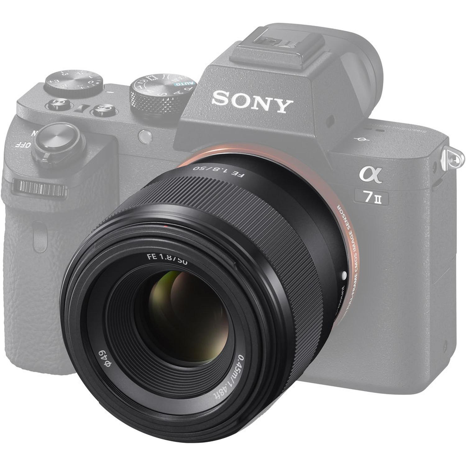 Lente Sony FE 50mm f/1.8 Montura E