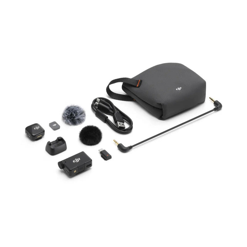 Kit Micrófono DJI Mic Mini 1 Persona Para Cámaras y Smartphones