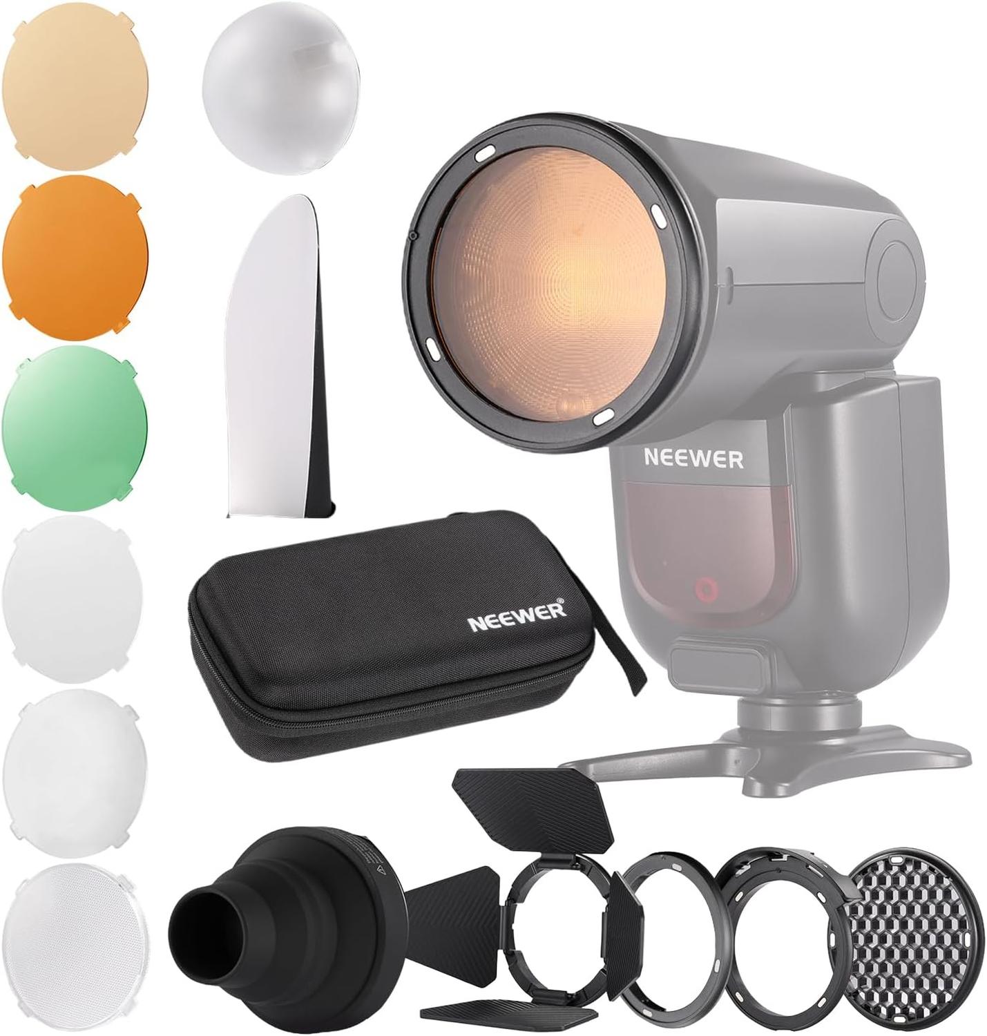 Kit Magnético Neewer CRM2 para Flashes de Cabeza Redonda
