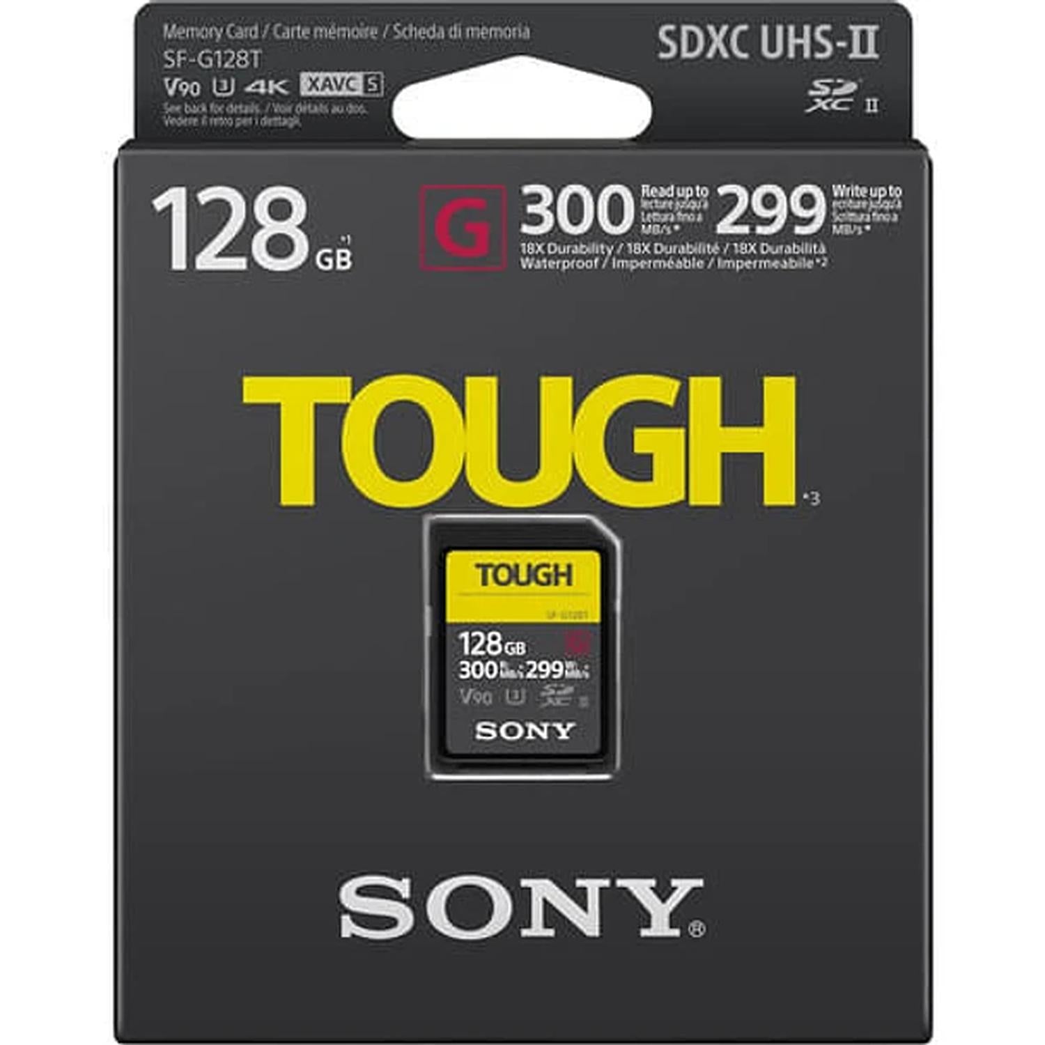 Memoria SD Sony 128GB serie SF-G Tough