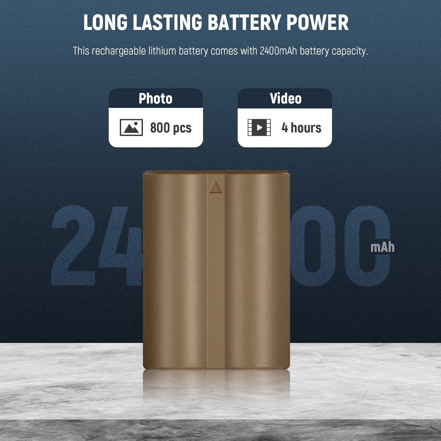 Batería Neewer NP-W235 2400mAh para Fujifilm