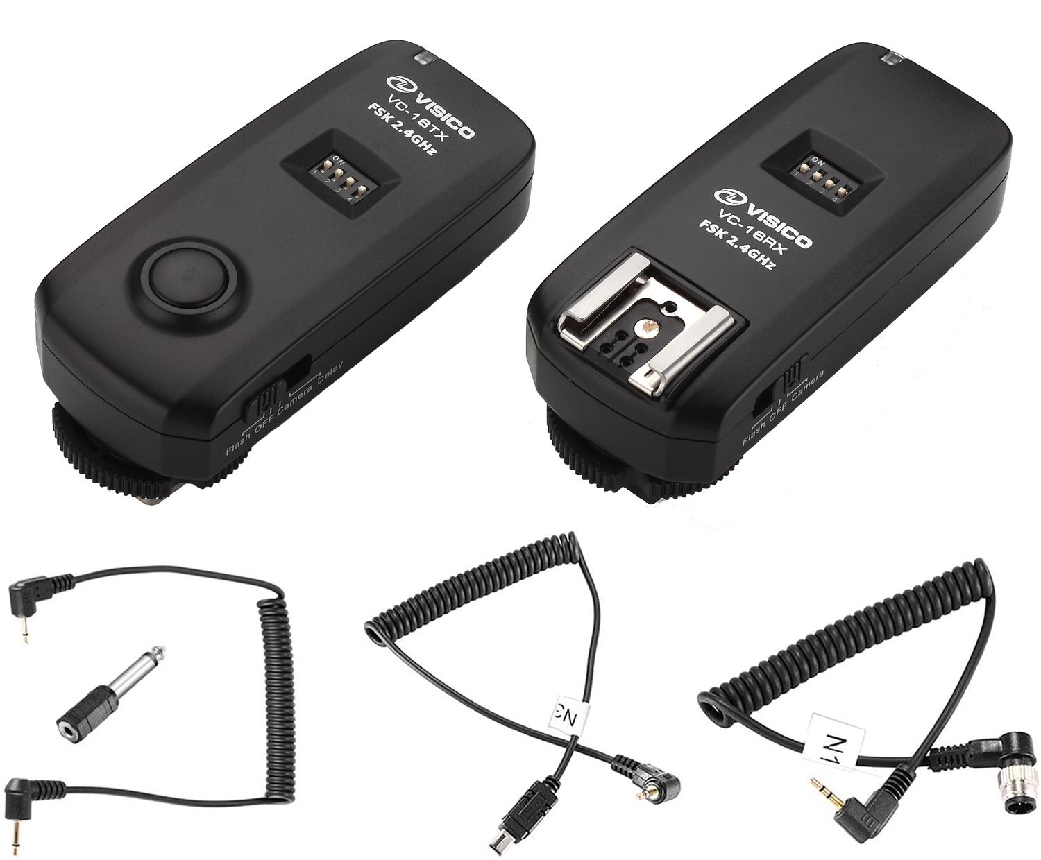 Trigger Transmisor + Receptor Visico VC-16 Nikon