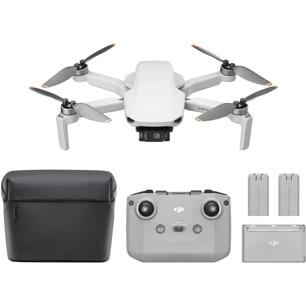 Kit DJI Mini 4K Fly More Combo 3 baterías + bolso + control