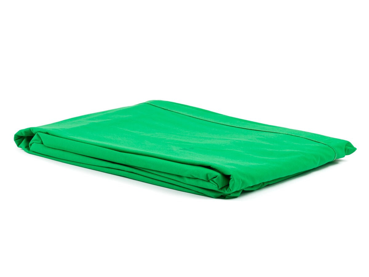 Fondo De Tela Muselina Verde Croma Visico 3x6 mts