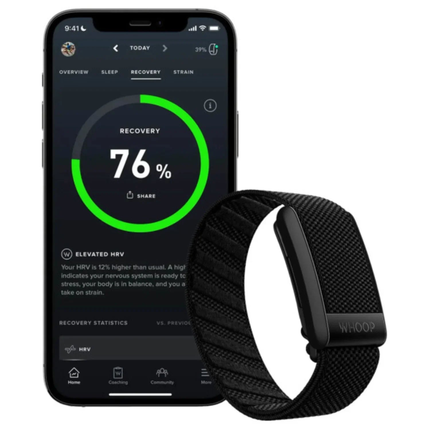 WHOOP 4.0 - Sensor de monitoreo de sueño-GSMPRO.CL